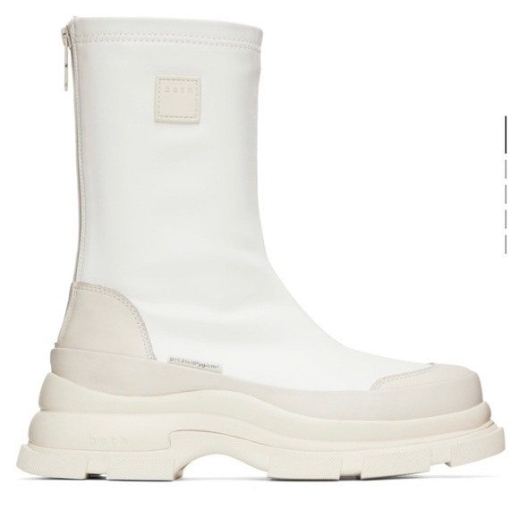Both Paris white gao boots 42 UNI​​​​ - Picture 8 of 11
